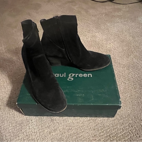 Paul Green suede bootie - Picture 2 of 5